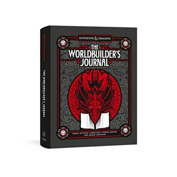 
                            The Worldbuilder's Journal of Legendary Adventures (Dungeons & Dragons): 365 Questions to Help You Create Mythical Characters, Storied Worlds, and Unique Campaigns
                        
