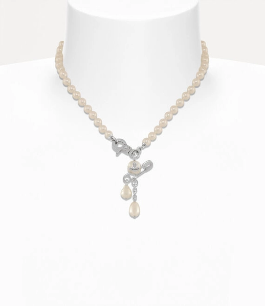 Small Claude Pearl Necklace 
