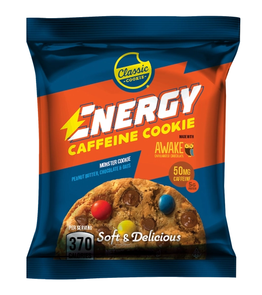 Energy Monster Cookie made with AWAKE Caffeinated Chocolate
