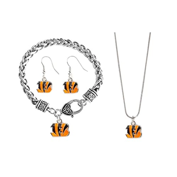 TOYPEX 3pcs earring necklace set, suitable for gift to friends