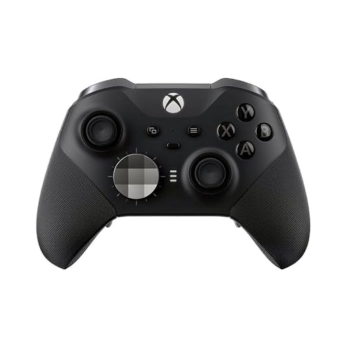 Xbox Elite Series 2 Wireless Gaming Controller – Black – Xbox Series X|S, Xbox One, Windows PC, Android, and iOS - Black