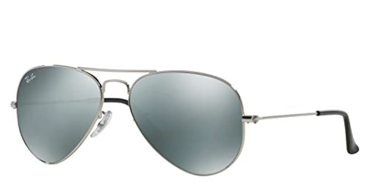 Ray-Ban RB3025 W3275 AVIATOR 55mm Verspiegelt, S, Spiegel-silber / Silber