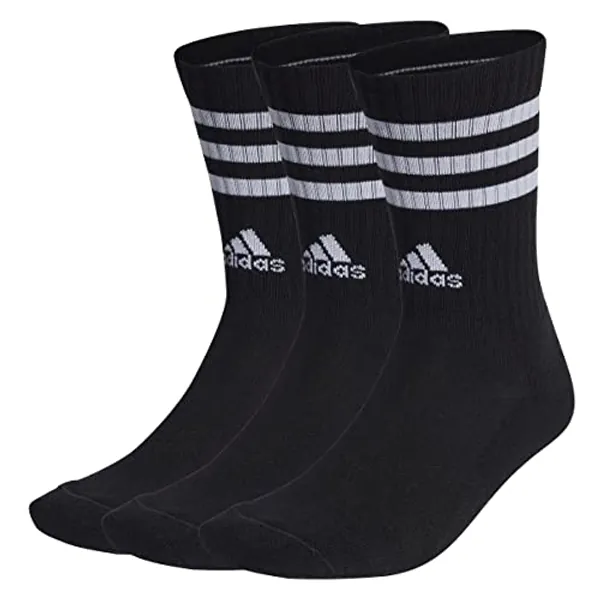 adidas Unisex 3-stripes Cushioned Crew Socks 3 Pairs Crew Socken (1er Pack)