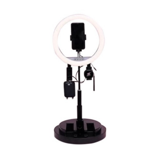 Self-Powered Portable Ring Light Set for Creators - Ink Black