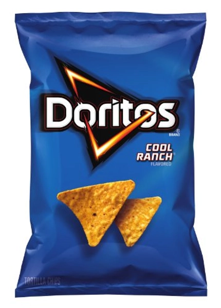Doritos Tortilla Chips, Cool Ranch, 11 Ounce (Pack of 4)