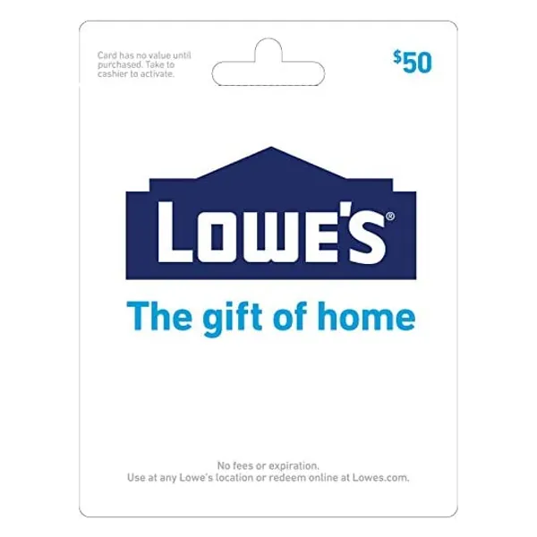 
                            Lowe's Gift Card
                        