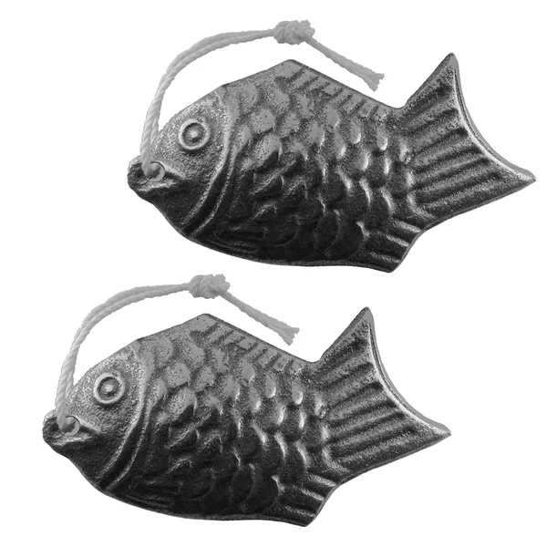 Lisol Pasific Iron Fish, 2 Pack, Cooking Tool Adds Safe Iron to Food, Reusable, A Natural Source of Iron, an Iron Supplement Alternative, for Vegans/Vegetarians, Pregnant Women, Athletes, Kids