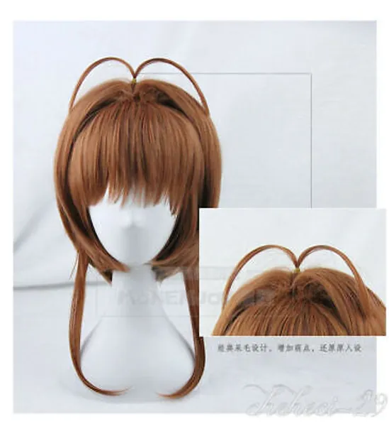 Card Captor Sakura Kinomoto Cosplay Wig