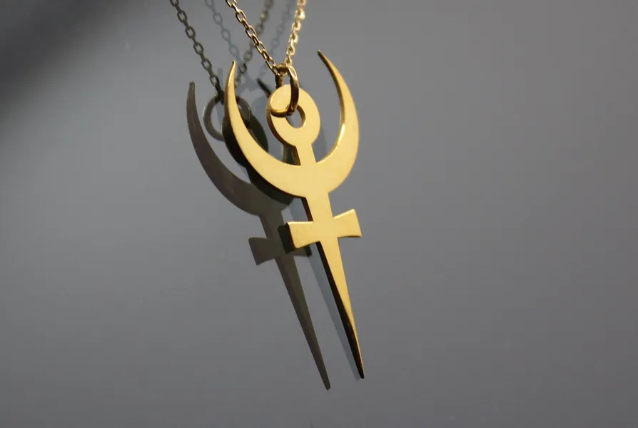 Hades Symbol Necklace | Artemis Design Jewelry