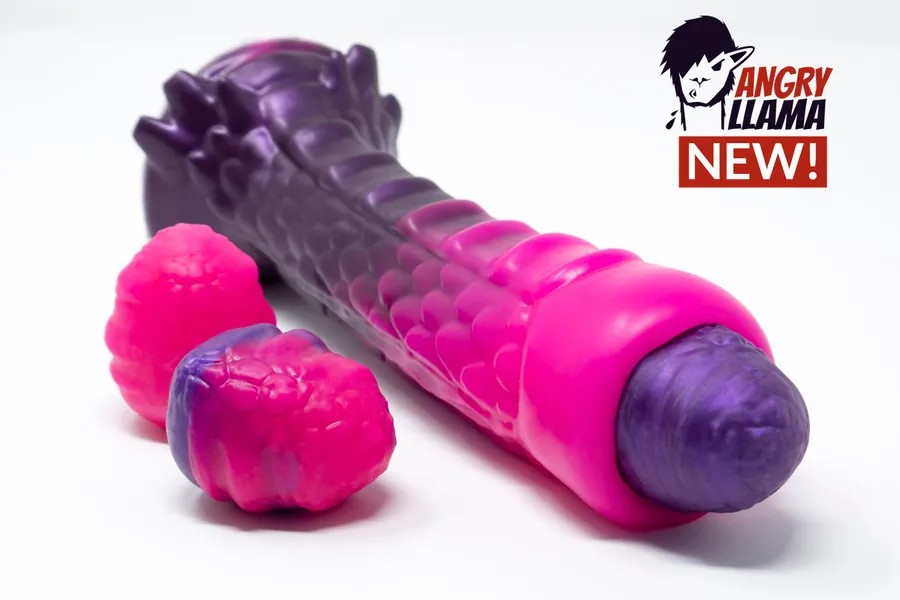 Ovipositor Dragon Dildo with Kegel Eggs