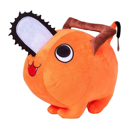Chainsaw Man Pochita Plush Toys | Chainsaw Man Merch Soft Toy 9.84''/15.74''/17,71'' | Plush Stuffed Dolls Pochita Anime Cosplay Decoration | Chainsaw Man Figure Christmas Anime Gifts for Men Women