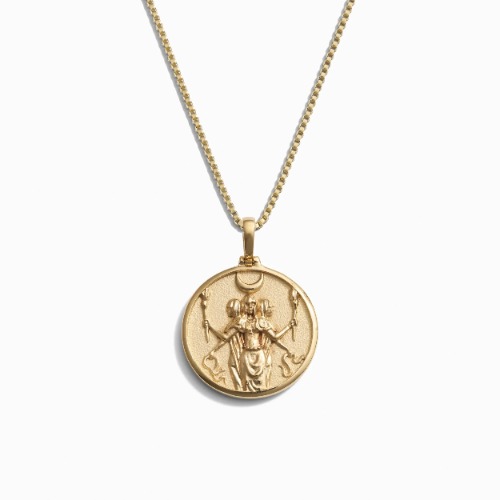Hecate Necklace - 14K Yellow Gold Vermeil / 16"-18" / Standard