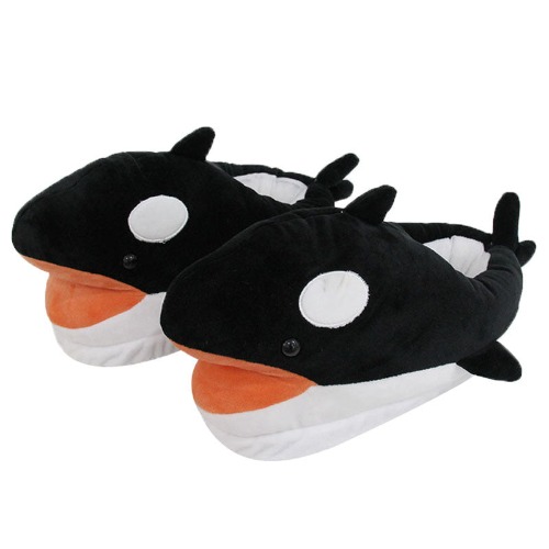 Plush Orca Slippers: Ultimate Comfort and Cuteness