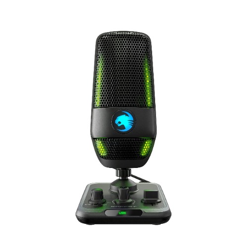 Roccat Torch - Studio-Grade USB Microphone, Black
