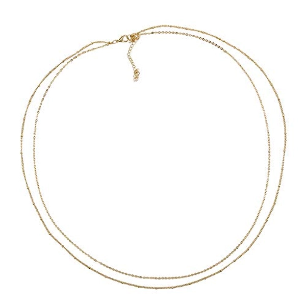 Simple and Layered Beaded Beach Bikini Belly Waist Chain Belt