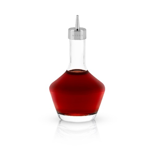 Bitters Bottle with Stainless Steel Dasher Top