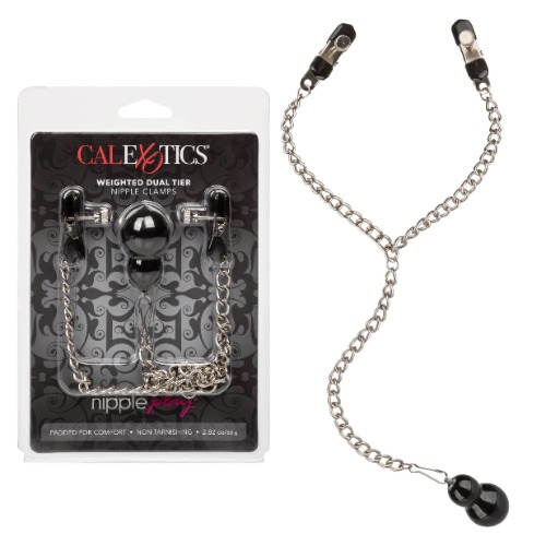 Nipple Clamps - Nipple Play Weighted Dual Tier