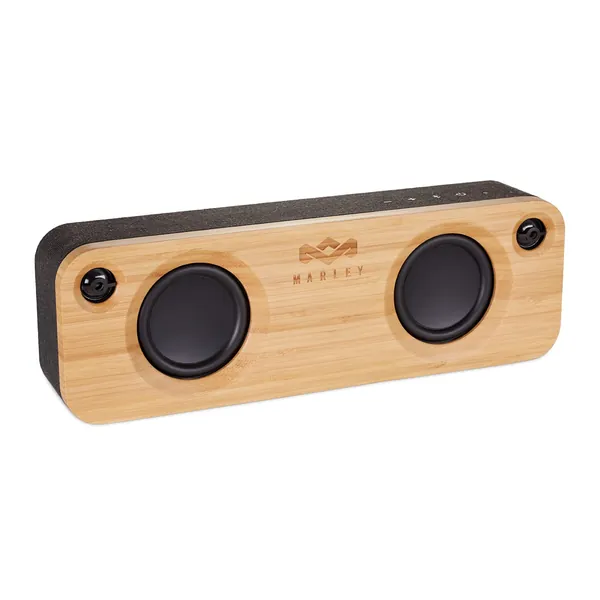  Speaker with Wireless Bluetooth Connectivity, 8 Hours of Indoor/Outdoor Playtime, and Sustainable Materials, Signature Black - 
