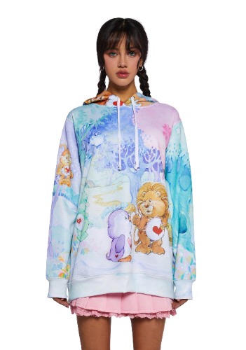 Bear-y Sweet Affection Oversized Hoodie | MULTI / L/XL