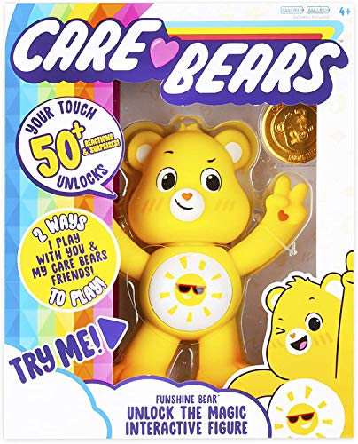 Care Bears Funshine Bear Interactive Collectible Figure - Standard
