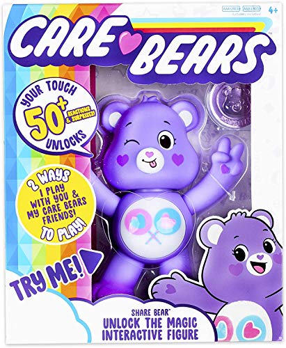 Care Bears Share Bear Interactive Collectible Figure - Share Bear