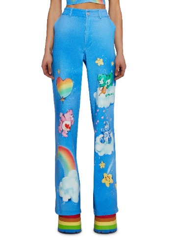 Love Bears All Wide Leg Pants | BLUE / X-Large