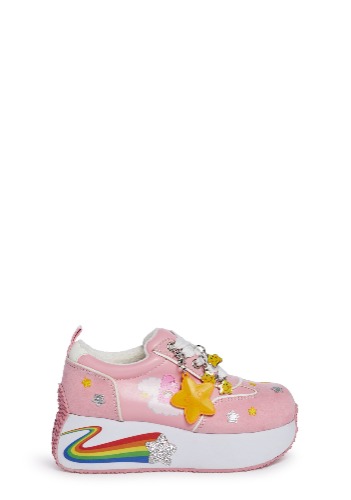 Friends Forever Platform Sneakers | PINK / US 7