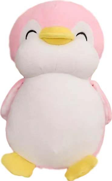 Super Soft Penguin Plushie (3 COLORS, 3 SIZES) by Subtle Asian Treats - 18? / 45 cm / Pink