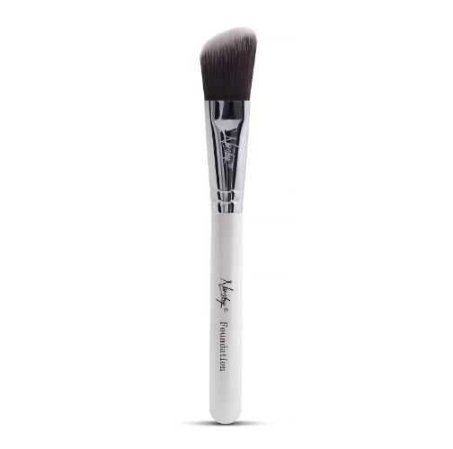 Flat Foundation Brush - Pearlescent White