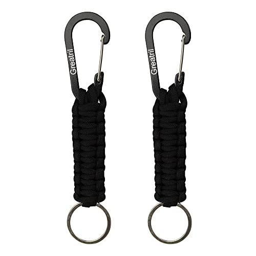 Carabiner and Paracord Key Chain