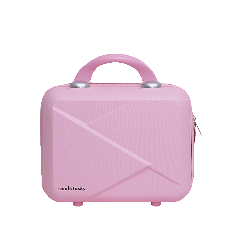 Multi-functional Mini Suitcase - Blush Pink