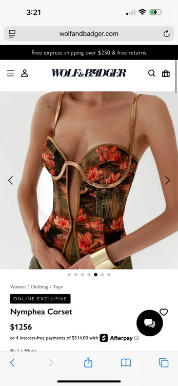Nymphea Corset