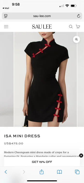 ISA MINI DRESS! (For my bday!)