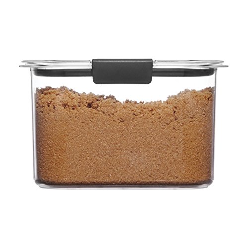 Rubbermaid Container, BPA-Free Plastic, Brilliance Pantry Airtight Food Storage, Open Stock, Brown Sugar (7.8 Cup) - 7.8 Cup