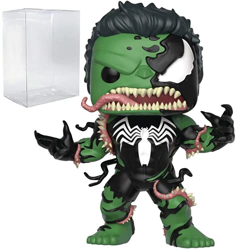 POP Marvel: Venom - Venomized Hulk Funko Pop! Vinyl Figure (Bundled with Compatible Pop Box Protector Case) Multicolored 3.75 inches
