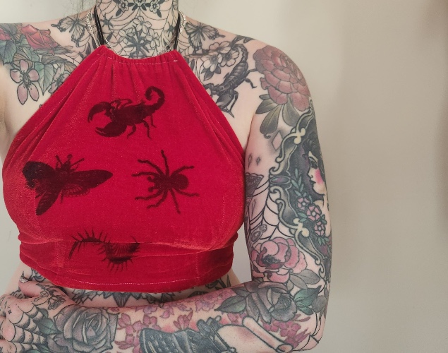 Velvet Bug Halterneck Pre Order | 6
