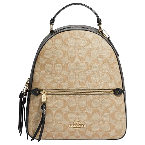 Coach Jordyn Backpack, Light Khaki Brown Multi - One Size - Light Khaki Brown Multi