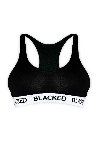 Blacked Sports Bra | SM / Black