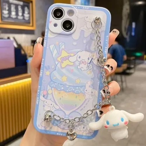 Japanese Kawaii Cartoon Doll Phone Case For iPhone 14 13 12 11 Pro Max Case iPhone 13 12 Mini Case iPhone XR iPhone XS Max Case Cute Gift