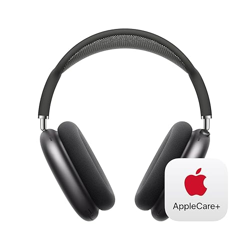 Apple AirPods Max Wireless Over-Ear Headphones with AppleCare+ (2 Years) - Space Gray - Lightning - Space Gray - With AppleCare+ (2 Years)