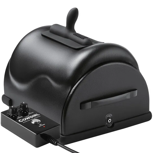 The Cowgirl Premium Sex Machine Black, One Size