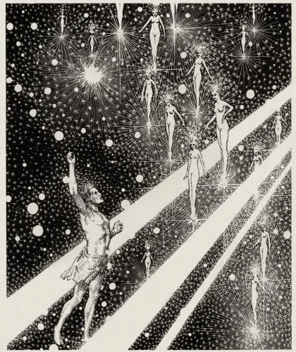 (LunaAndEvesBoutique) Dream Among the Stars Perfume Oil (10ml) 