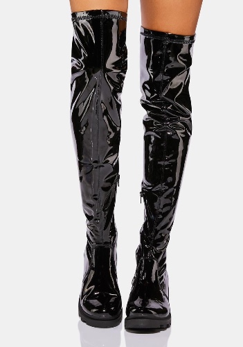 Lust Persuasion Thigh High Boots | US 7 1/2