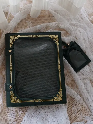 Magic Book Ita Crossbody Bag (Dark Green)