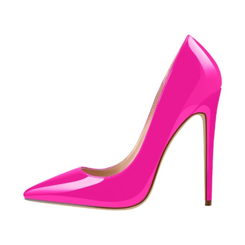 Rose Red Pointed Toe High Heel Stiletto Pumps | Rose Red / US11