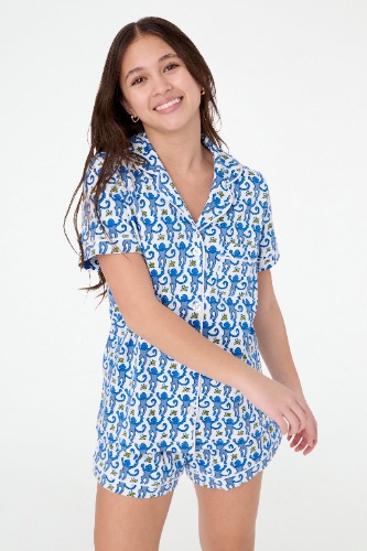Monkey Polo Pajamas