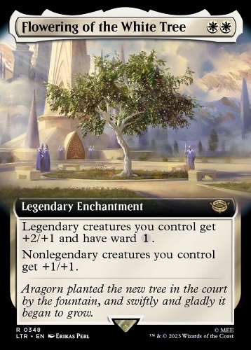 Flowering of the White Tree (Extended Art) [The Lord of the Rings: Tales of Middle-Earth] - Near Mint