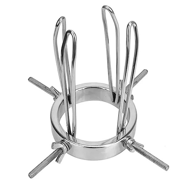 Anal Plug Hollow Tunnel Butt Plug Spreader Adjustable Sex Toy with Stainless Steel Material Vaginal Expander Sets