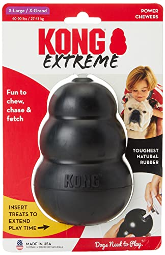 KONG Extreme Dog Toy (2 Pack), X-Large, Extreme X Large 2 - Pack - X-Large Pack of 2