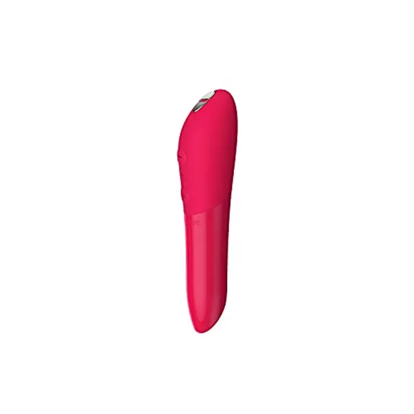 We-Vibe Tango X Bullet Vibrator for Women - Vibrating Sex Toy for Her - Mini Clitoral Stimulator - 8 Intensities - Waterproof - Rechargeable - Red